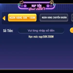 Nạp tiền tại 8US vô cùng tiện lợi