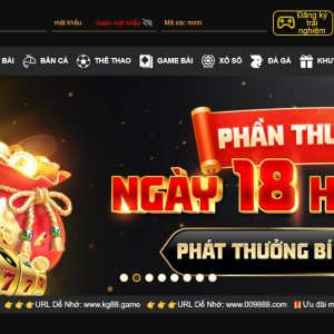 KG88 nổi lên như một biểu tượng mới của sự đỉnh cao trong lĩnh vực cá cược
