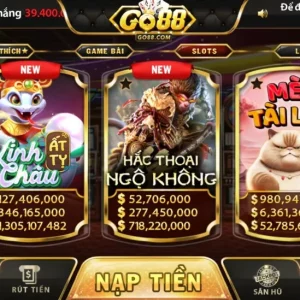 Quay Slot tại Go88 là một trong những chuyên mục giải trí hấp dẫn nhất