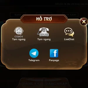 Liên hệ ngay với đội ngũ hỗ trợ của IWIN