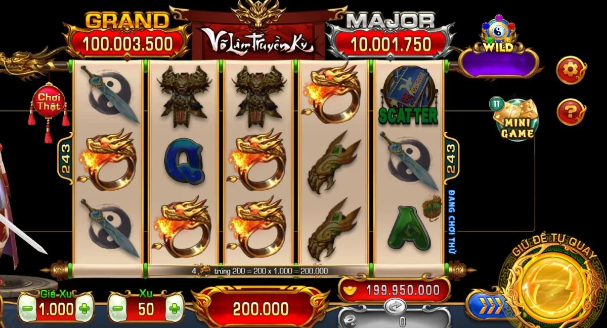 Hoàn thành nhiệm vụ quay slot để nhận thưởng