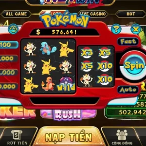 Nổ hũ Pokemon tại Saowin là một trò chơi slot trực tuyến mang đậm tính giải trí
