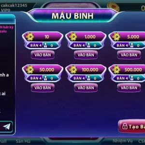Sảnh Mậu Binh tại Sun52