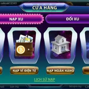Sun52 cung cấp 4 phương thức nạp tiền khác nhau