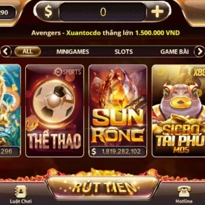 Sunwin đã vươn lên trở thành cổng game top 1 khu vực