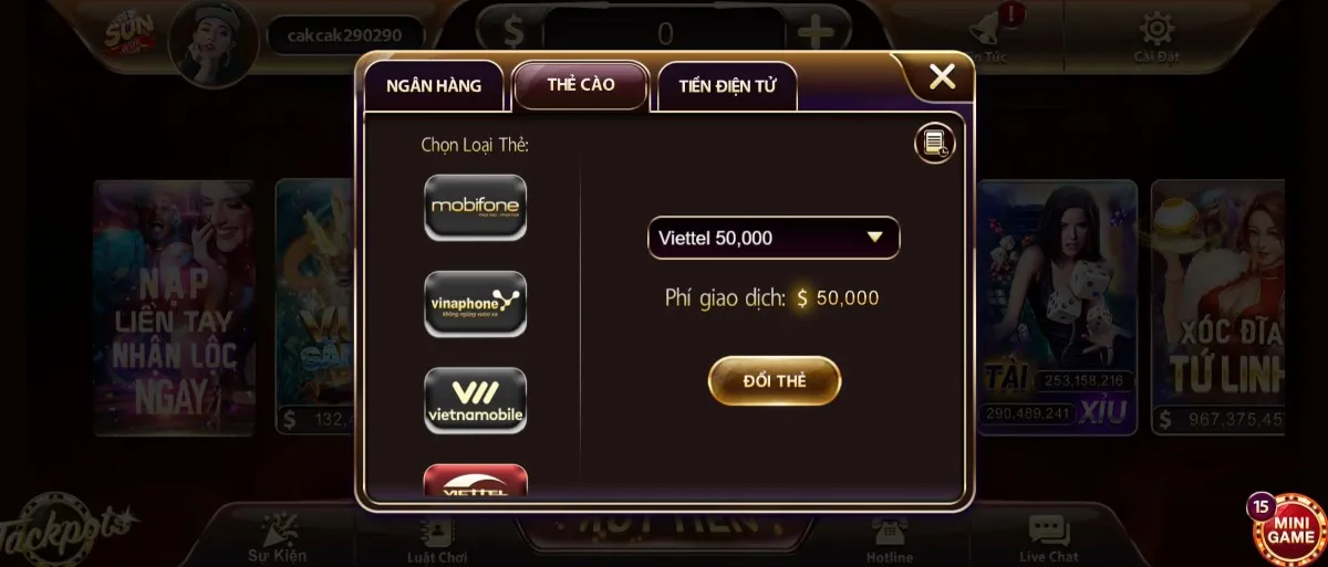 Các bước rút tiền vô cùng đơn giản