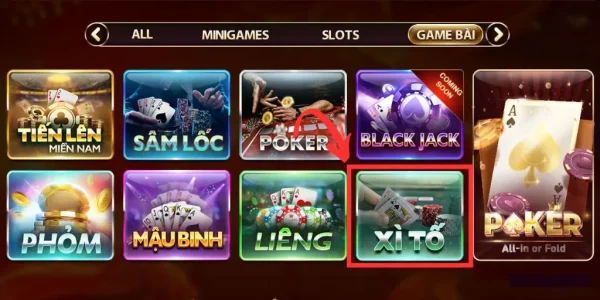 Xì Tố là trò chơi bài phổ biến tại các sòng bạc trực tuyến