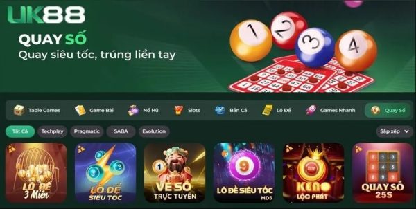Giao diện của UK88 được thiết kế rất khoa học