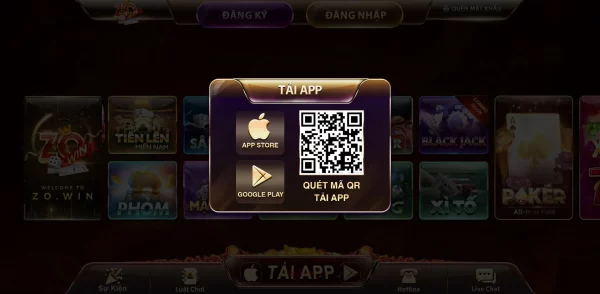 Việc cài đặt app Zowin vô cùng nhanh gọn